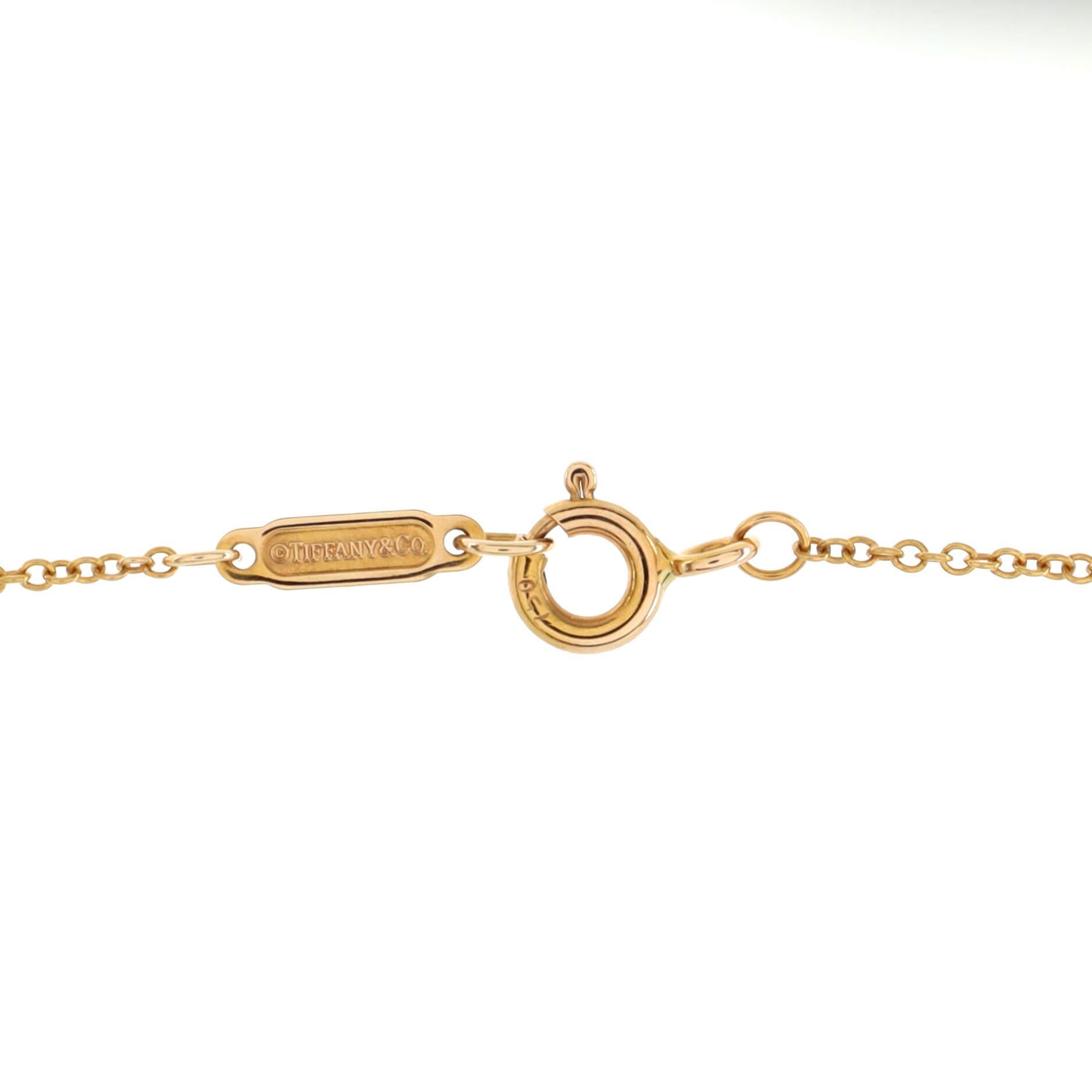 tiffany knot pendant necklace