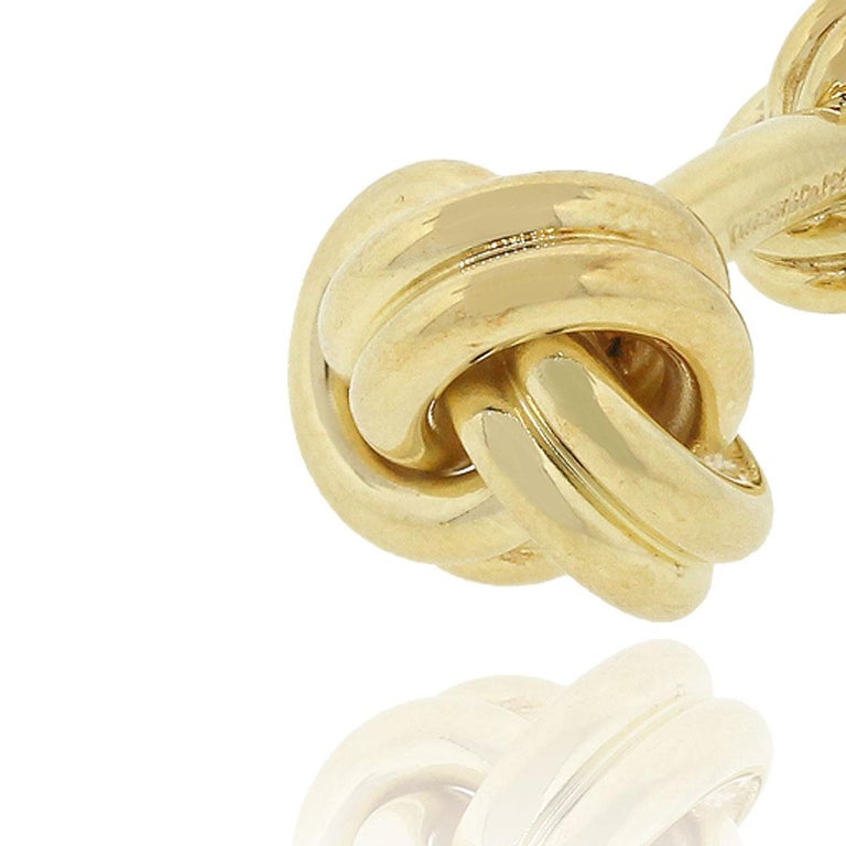 Tiffany and Co. Knot Men’s Cufflinks at 1stDibs