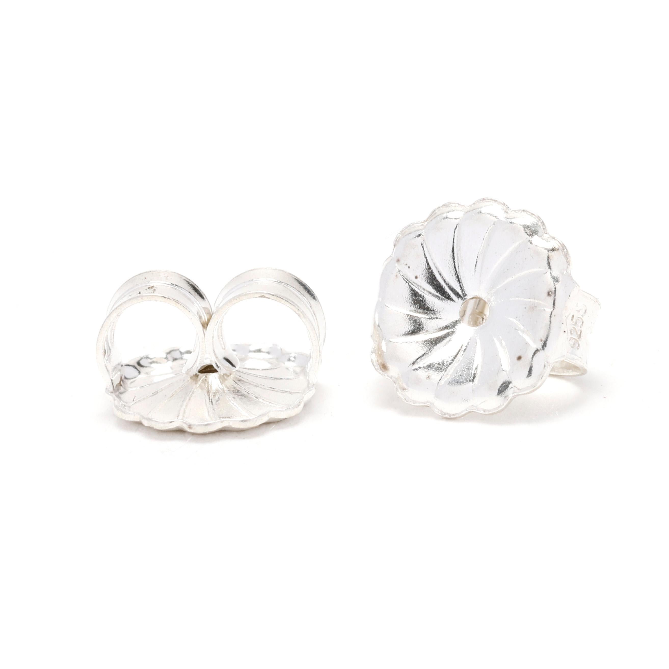  Tiffany & Co. Boucles d'oreilles nouées, A Silver, Longueur .38 pouces Unisexe 