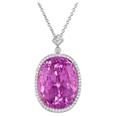 Tiffany & Co. Pendentif kunzite 50,00 carats