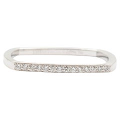 Tiffany & Co. Alliance Frank Gehry pour femmes en or blanc 18 carats avec diamants