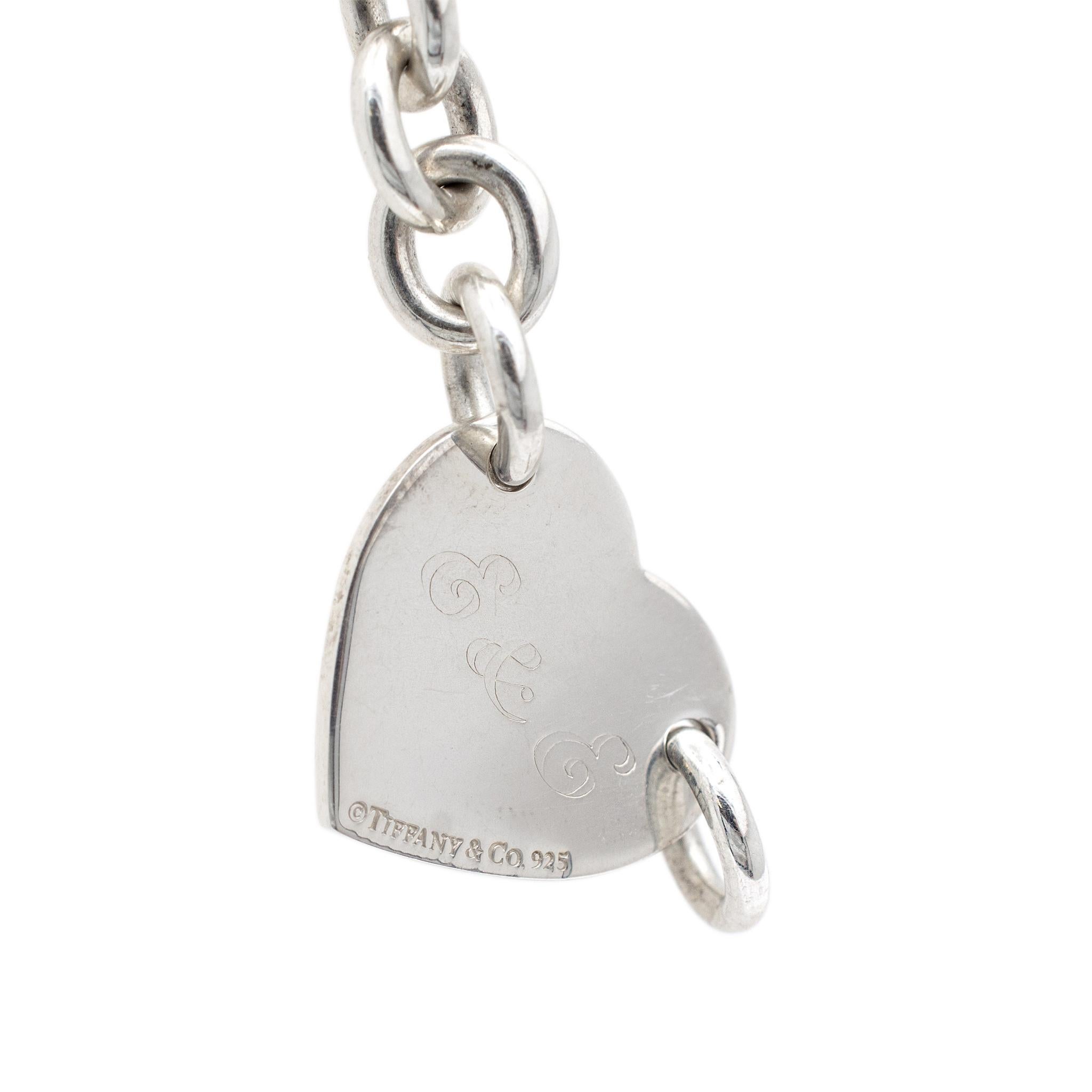 tiffany & co. 925 heart pendant