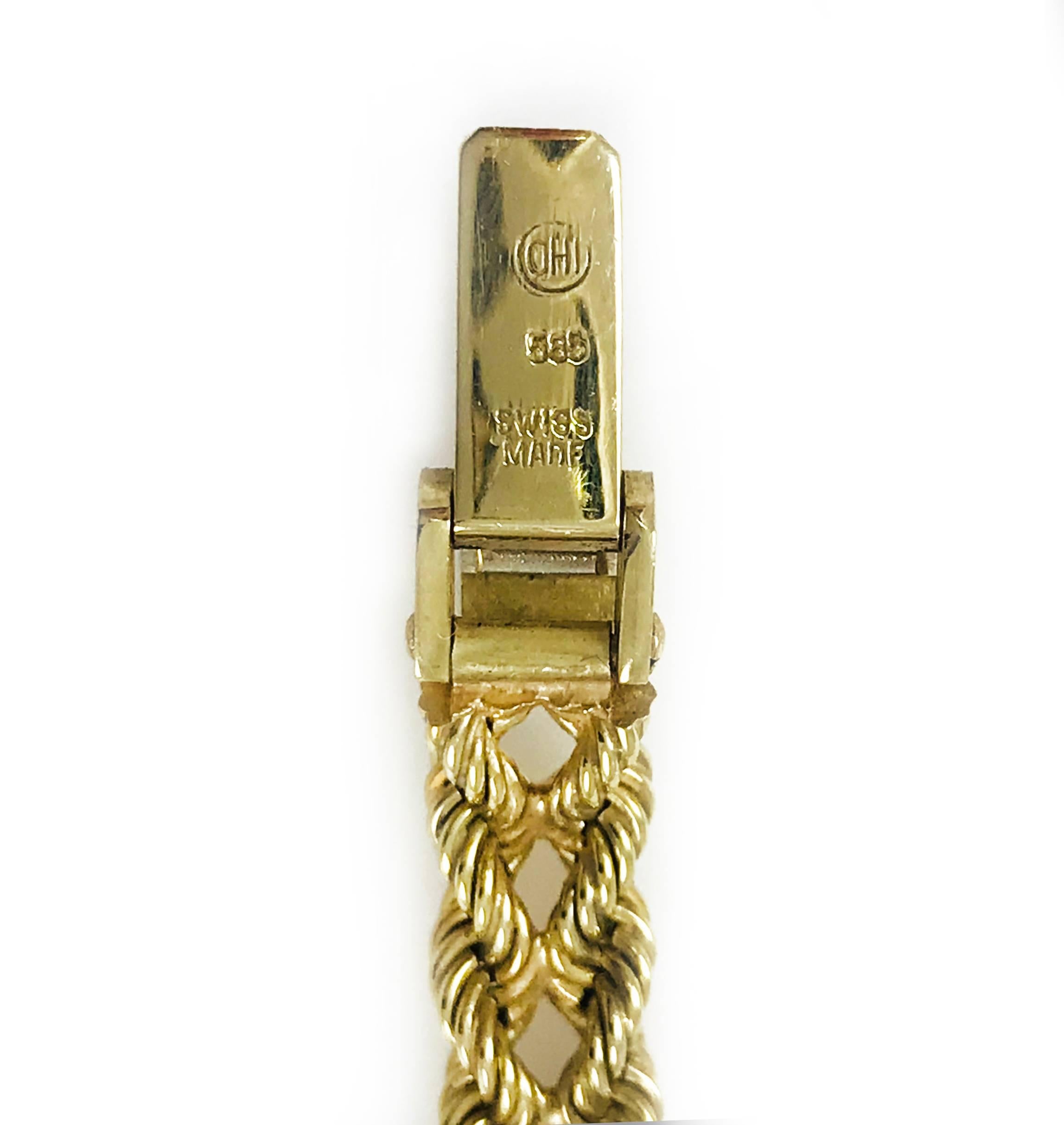 Tiffany & Co. Ladies Gold Bracelet Watch, Circa 1996 1
