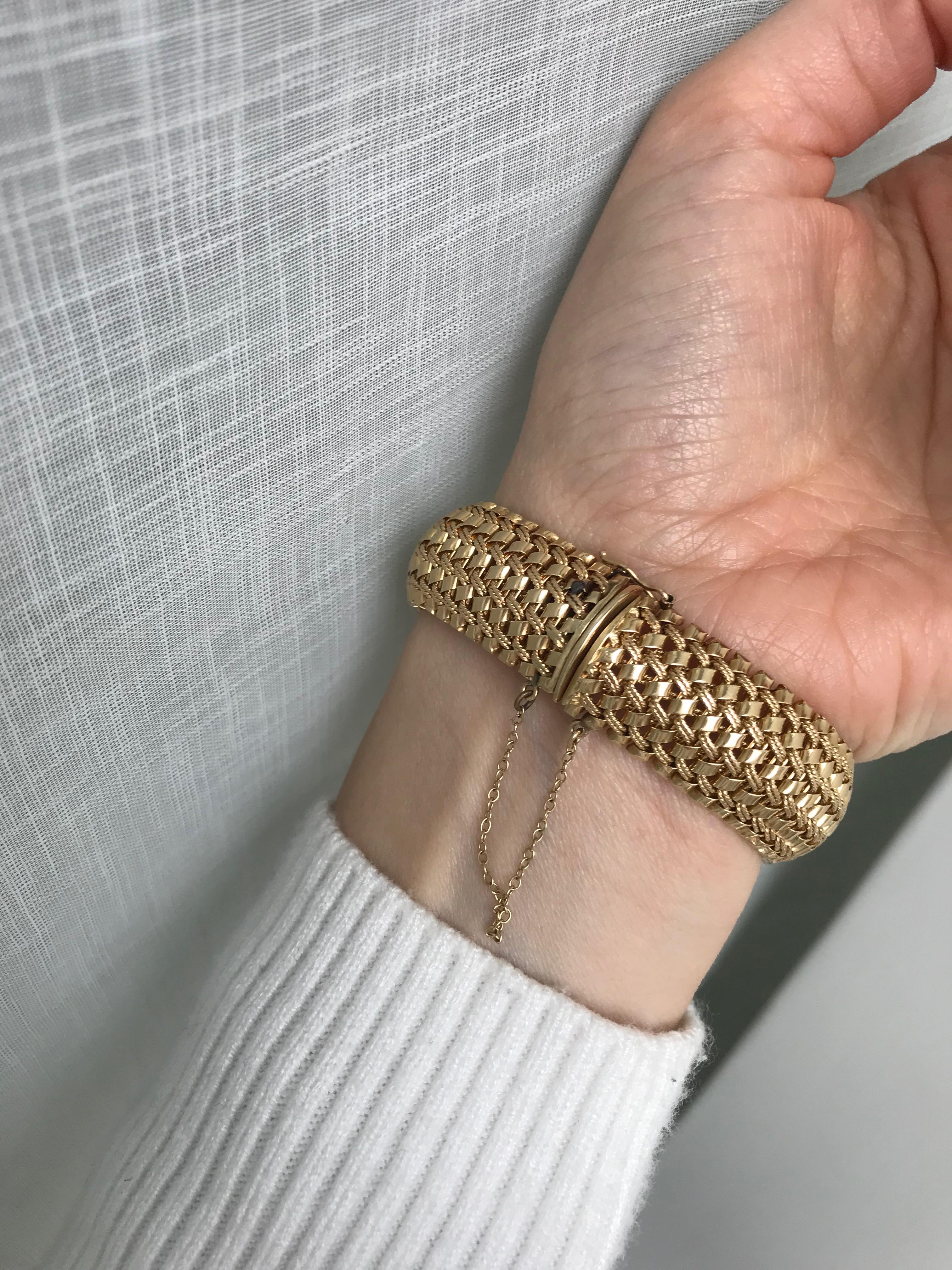 Tiffany & Co Ladies Yellow Gold Bracelet Watch 4