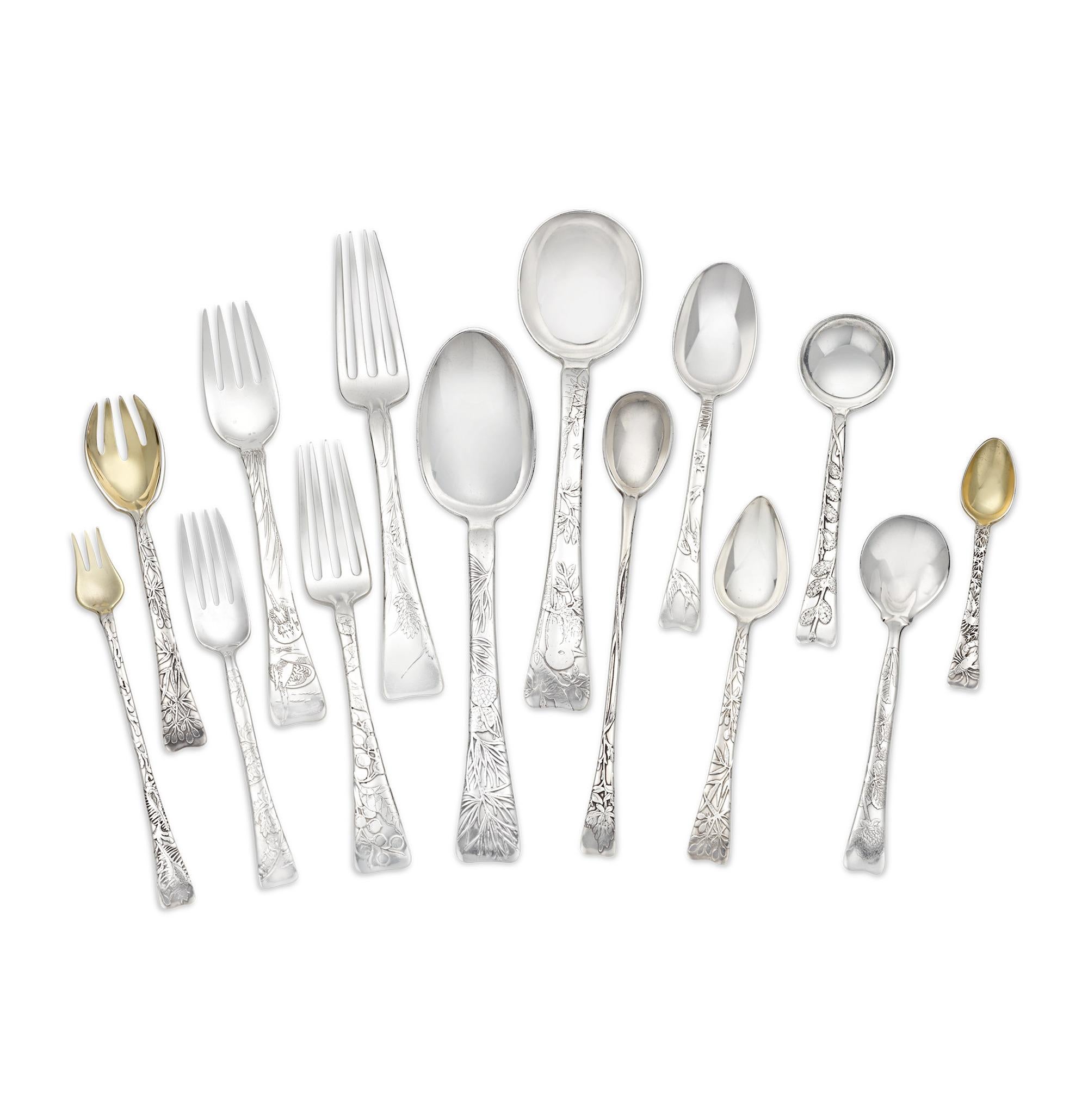 Tiffany & Co. Lap-Over Edge Flatware Service, 248 Pieces 1
