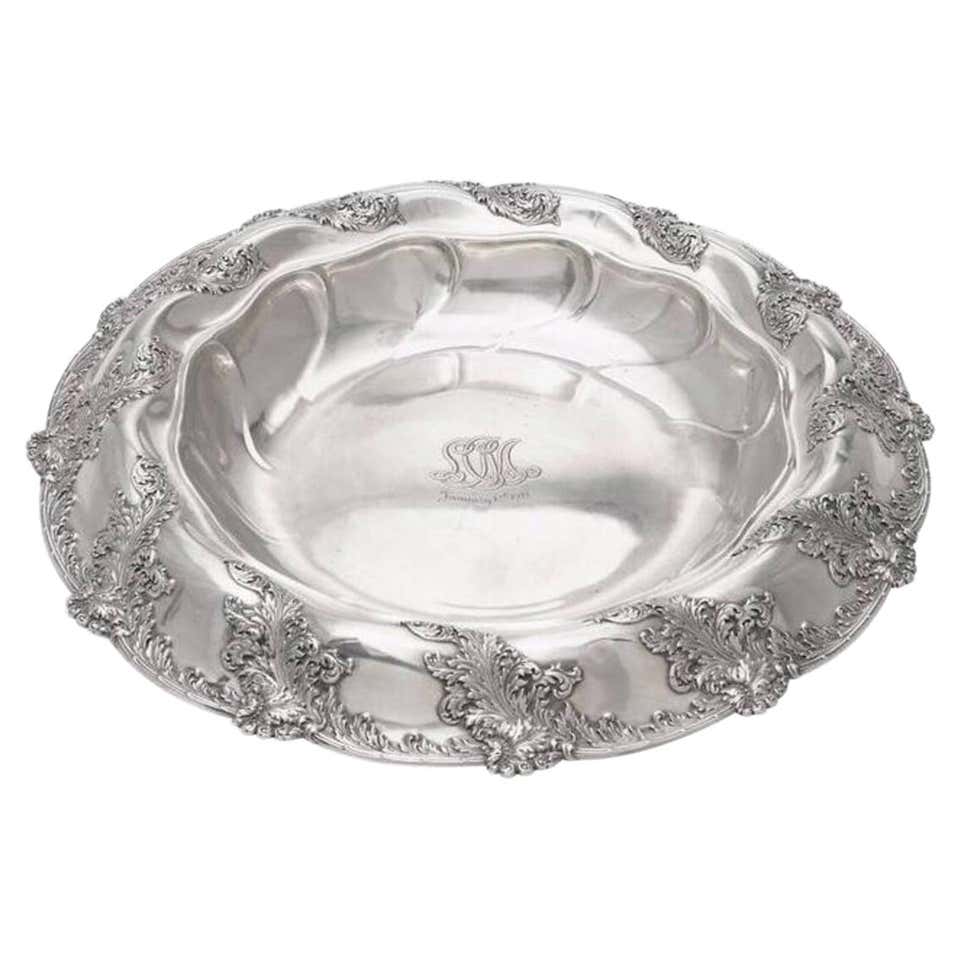 Tiffany Sterling Silver Chinoiserie Style Bowl at 1stDibs