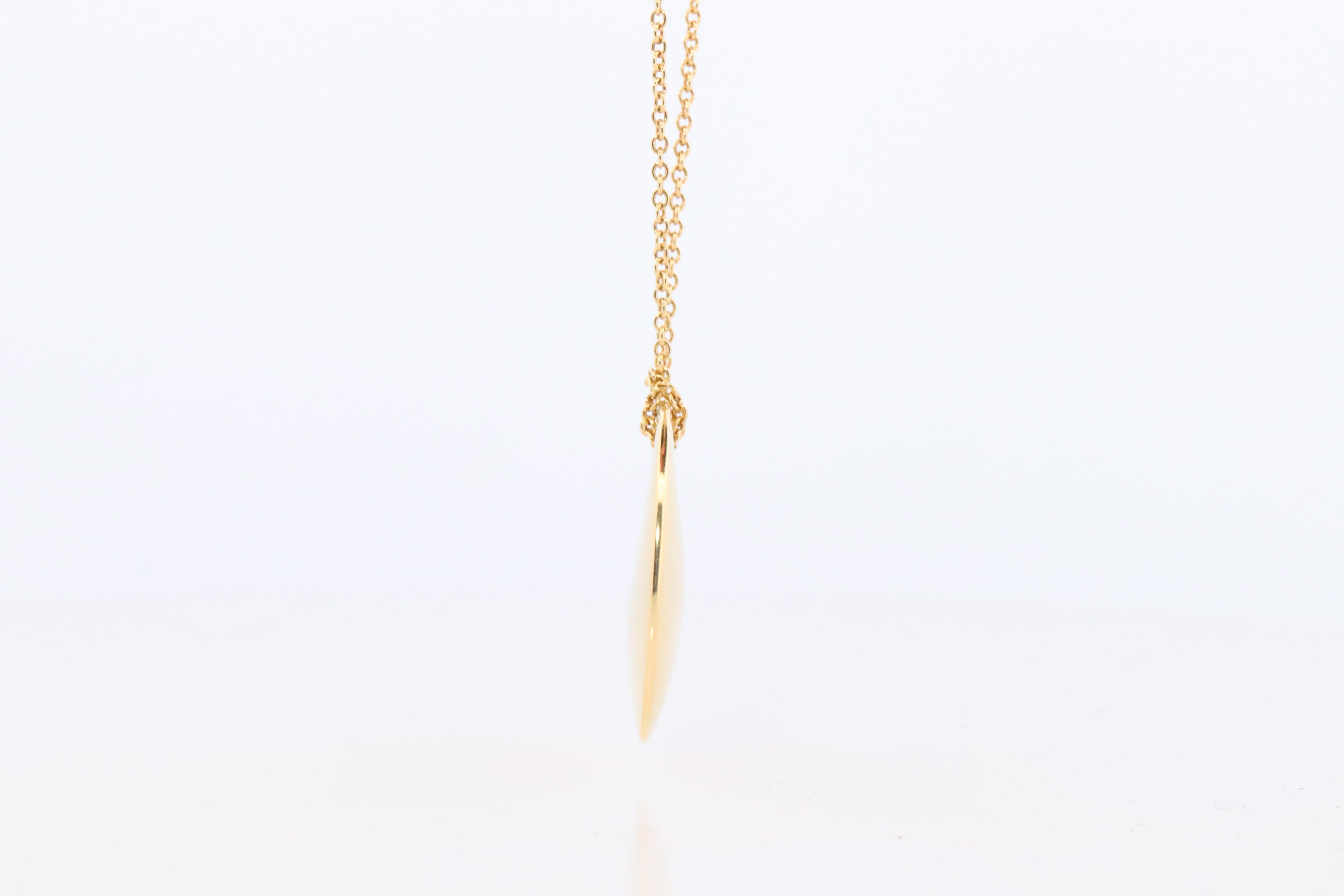 Tiffany & Co. Collar Colgante Disco Grande. 18k Elsa Peretti Tiffany 24mm Redondo en venta 1