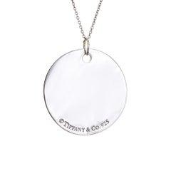 Tiffany & Co Large Jumbo Notes Necklace Silver 727 Fifth Ave New York Jewelry