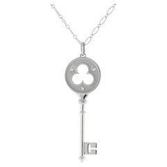 Tiffany & Co. Large Key with 3 Diamonds