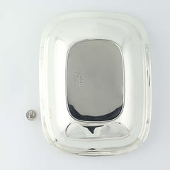 Tiffany & Co große Servierschale Tablett 22490 M Sterling Silber Vintage