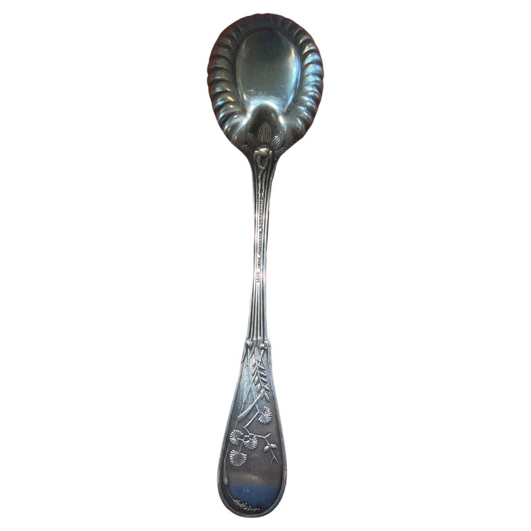 Mr. Giallo is opening his personal vault to sell a collection of his treasured antiques he's held on for so long.

ABOUT ITEM
Tiffany & Co Late 19th C. Sterling Silver Goldwash Japanese Audubon Berry Spoon (smaller than the other listed in