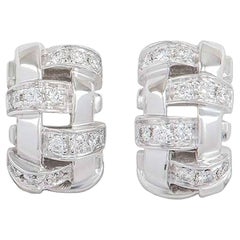 Tiffany 
Co. Lattice Diamond Earrings