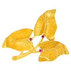 Tiffany & Co. Leaf Pin