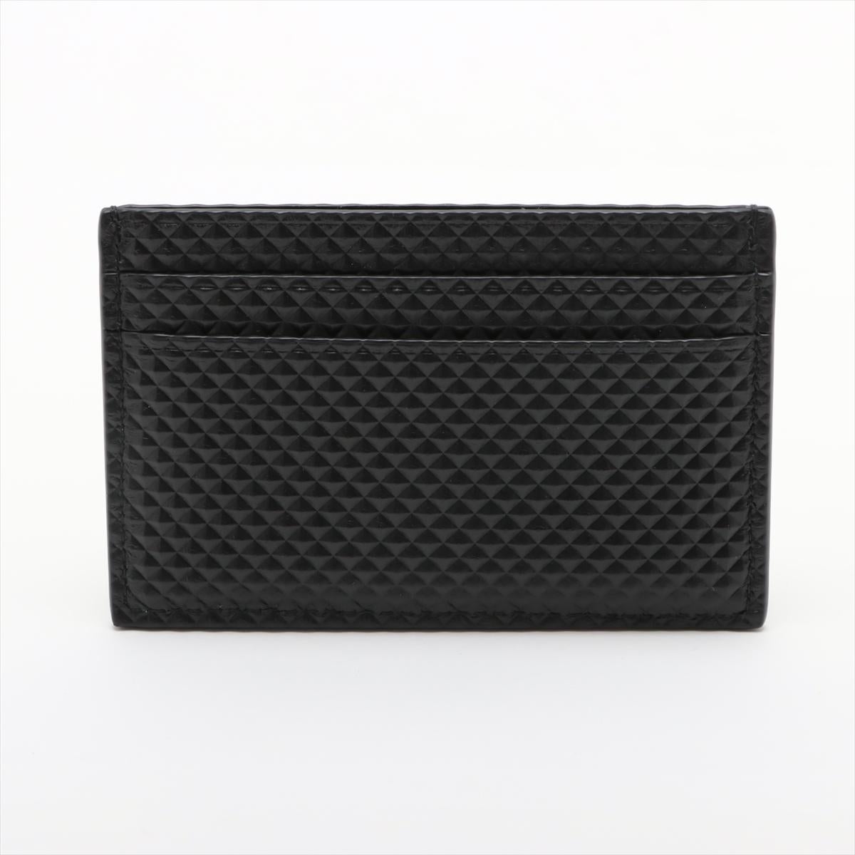 Tiffany & Co. Leather Card Case Black In Good Condition For Sale In Humacao, PR
