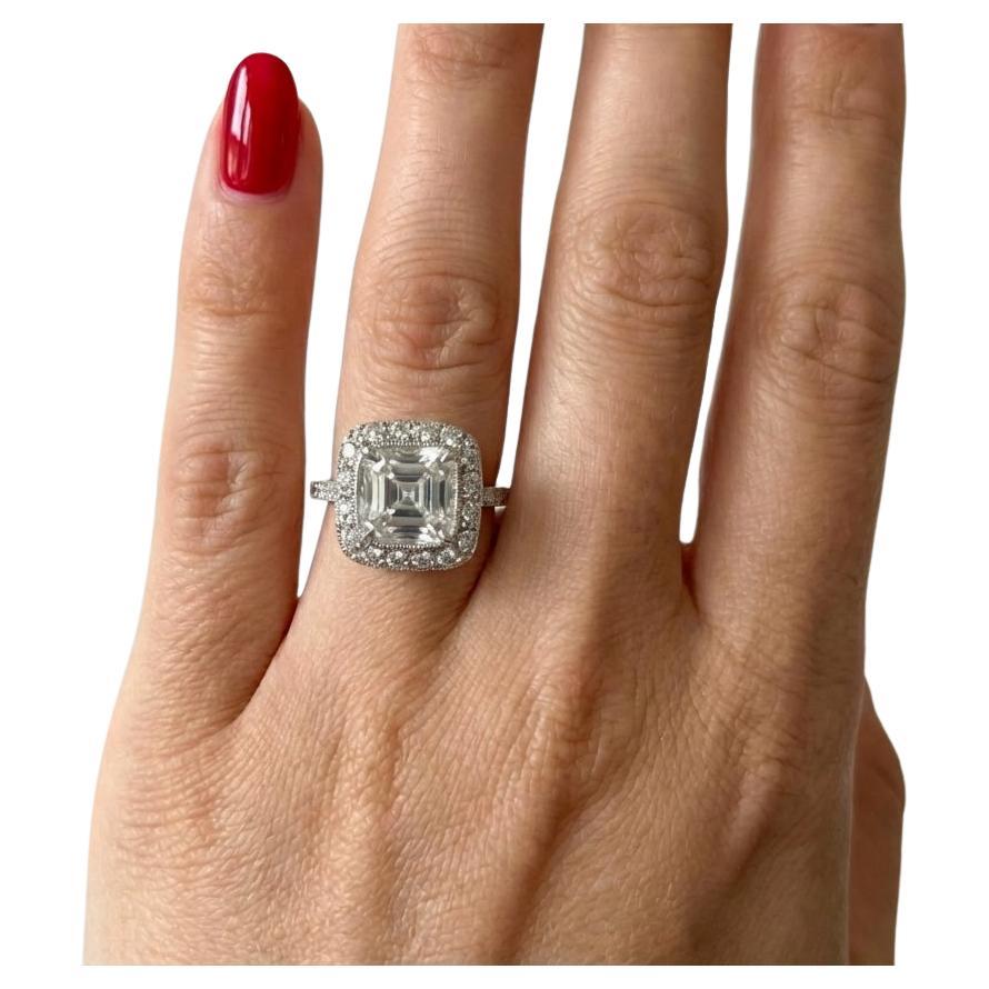 Tiffany 
Co. Legacy 2.12 Carat Engagement Ring For Sale