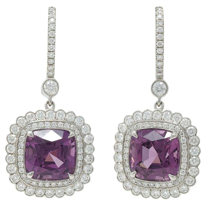Tiffany and Co. 1988 Kunzite Diamond Platinum 18K Gold Vintage Angel ...
