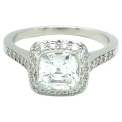 Tiffany & Co Legacy Collection 1.54 Ct E VS1 Diamond Engagement Platinum