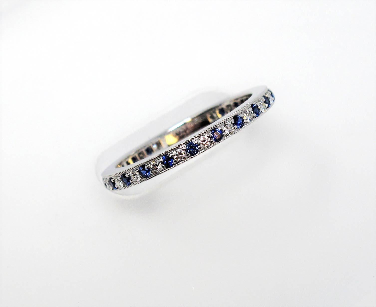 tiffany sapphire wedding band