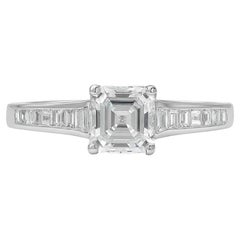 Tiffany & Co. Anello di fidanzamento con diamante taglio cuscino Legacy