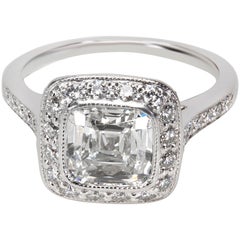 Tiffany & Co. Legacy Diamond Engagement Ring in Platinum 2.19 Carat