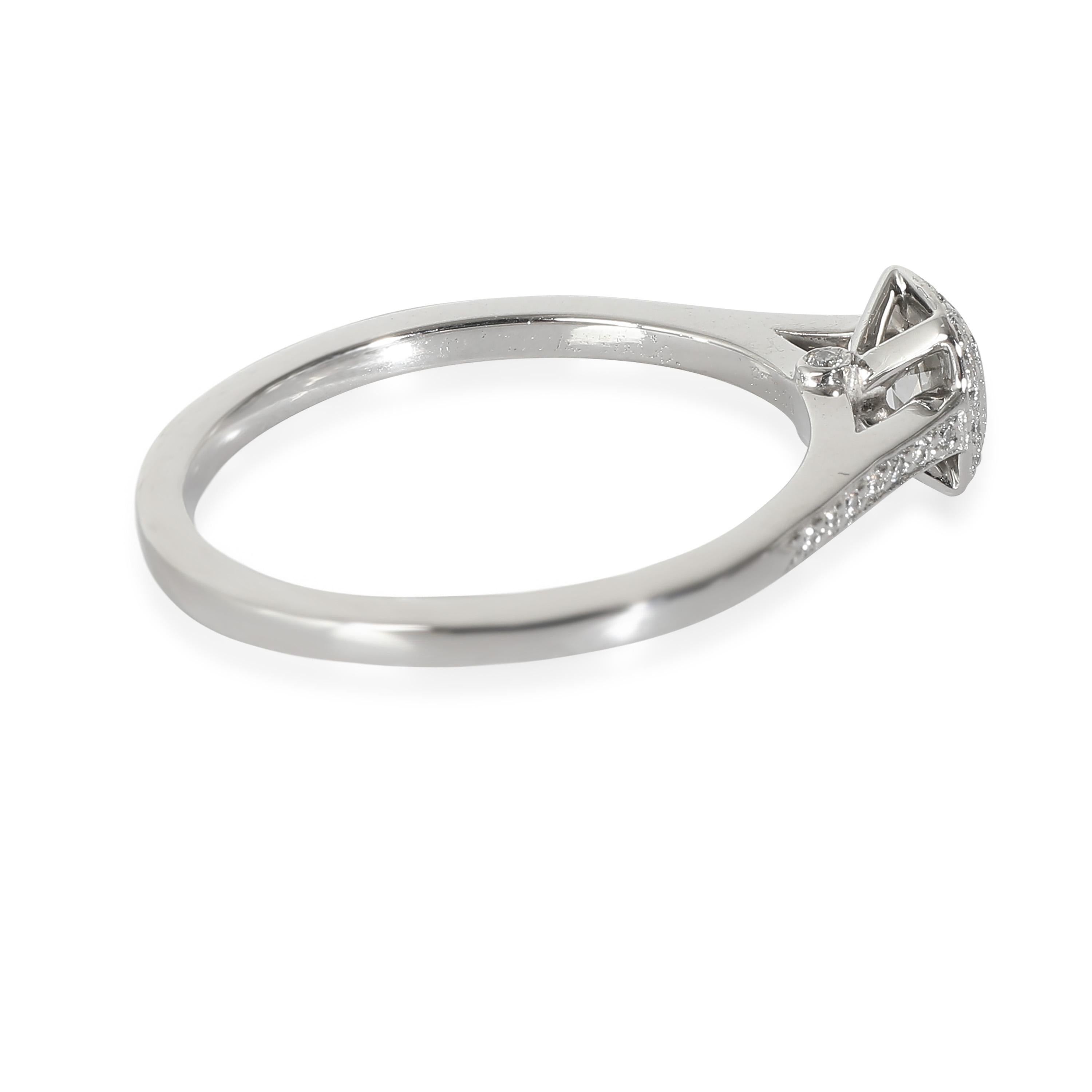 Women's Tiffany & Co. Legacy Diamond Engagement Ring in Platinum G VVS1 0.45 CTW