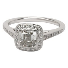 Tiffany & Co. Legacy Diamond Engagement Ring in Platinum H VS1 0.95 Carat