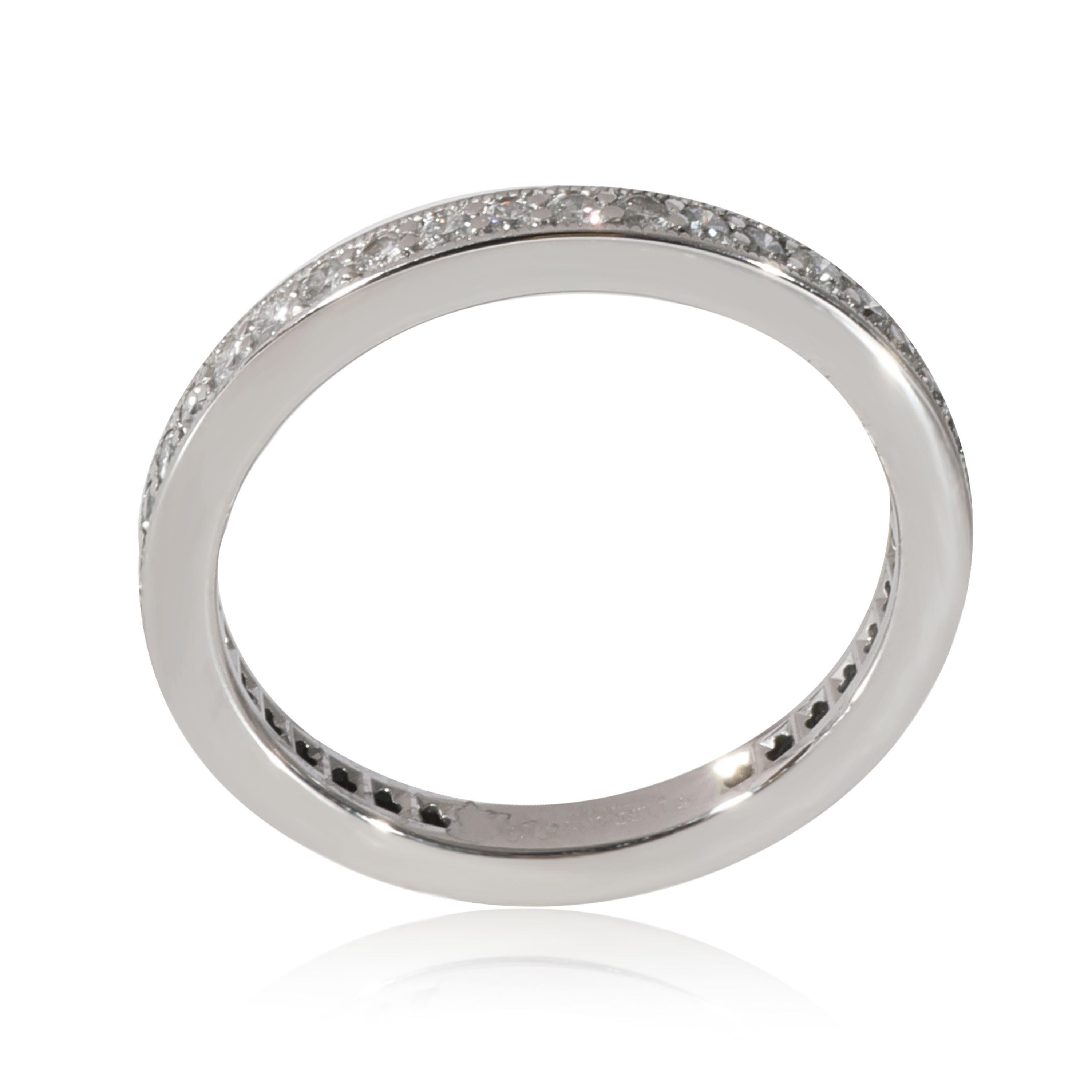 Tiffany & Co. Legacy Diamant-Eternity-Ring aus Platin mit 0,40 Gesamtkaratgewicht im Zustand „Hervorragend“ im Angebot in New York, NY