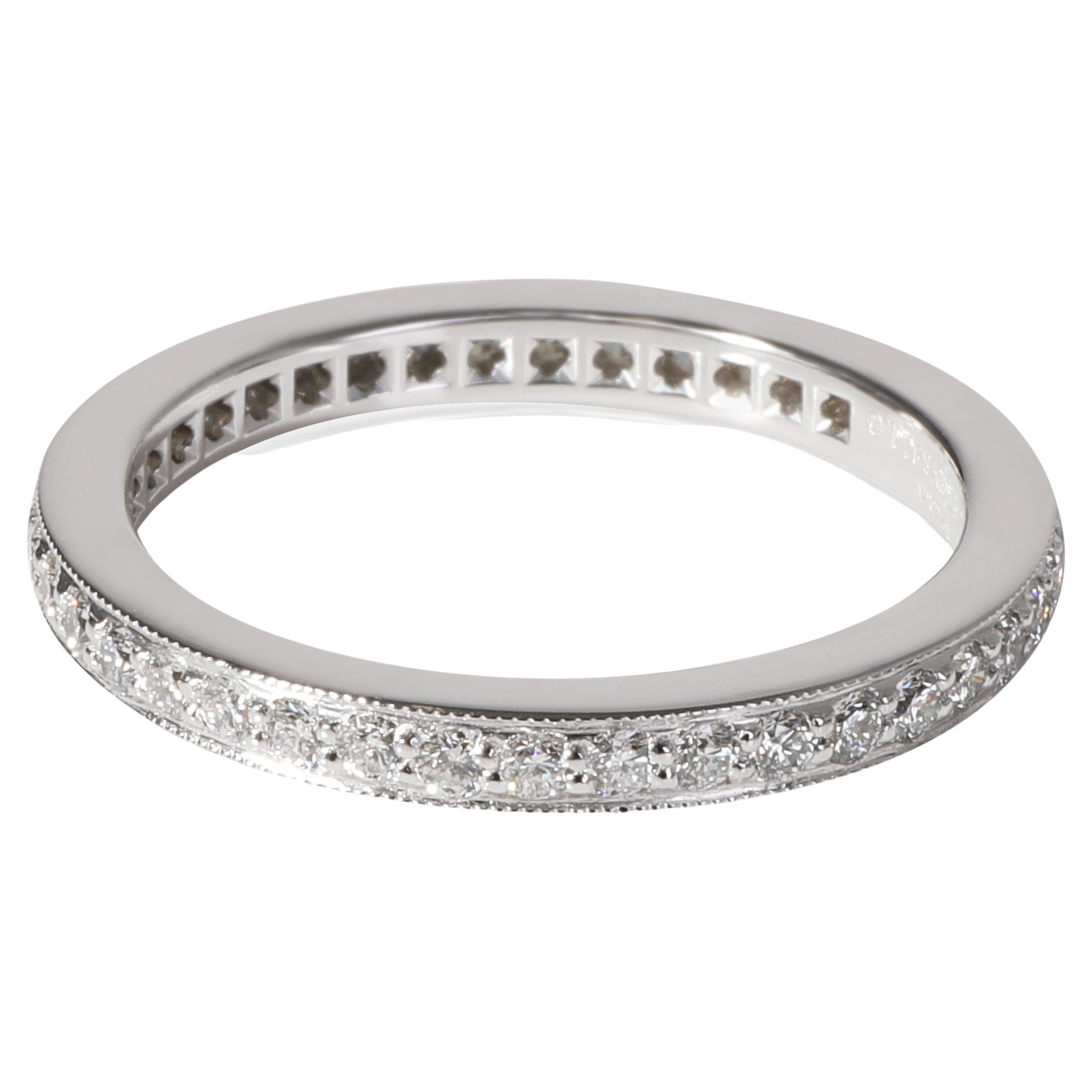 Tiffany & Co. Legacy Diamond Eternity Band in Platinum 0.45 CTW For Sale