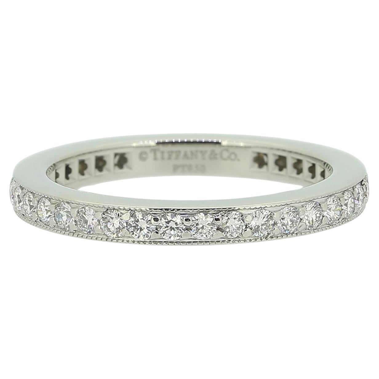 Tiffany & Co. Legacy Diamond Full Eternity Ring Size I (48)