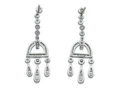 Tiffany & Co Legacy Diamond Pendant Earrings