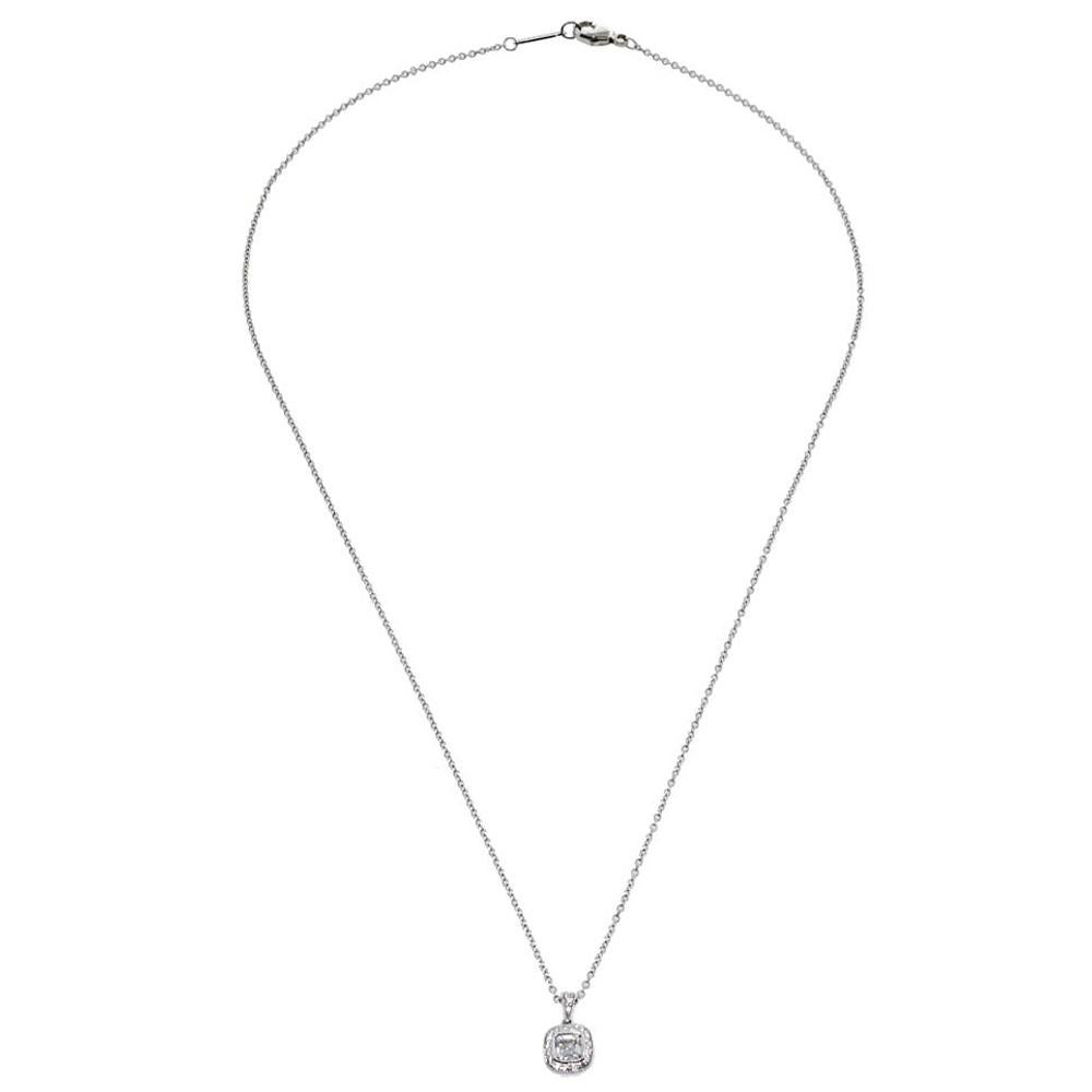 Tiffany and Co. Diamond Platinum Eight-Point Star Pendant Necklace at ...