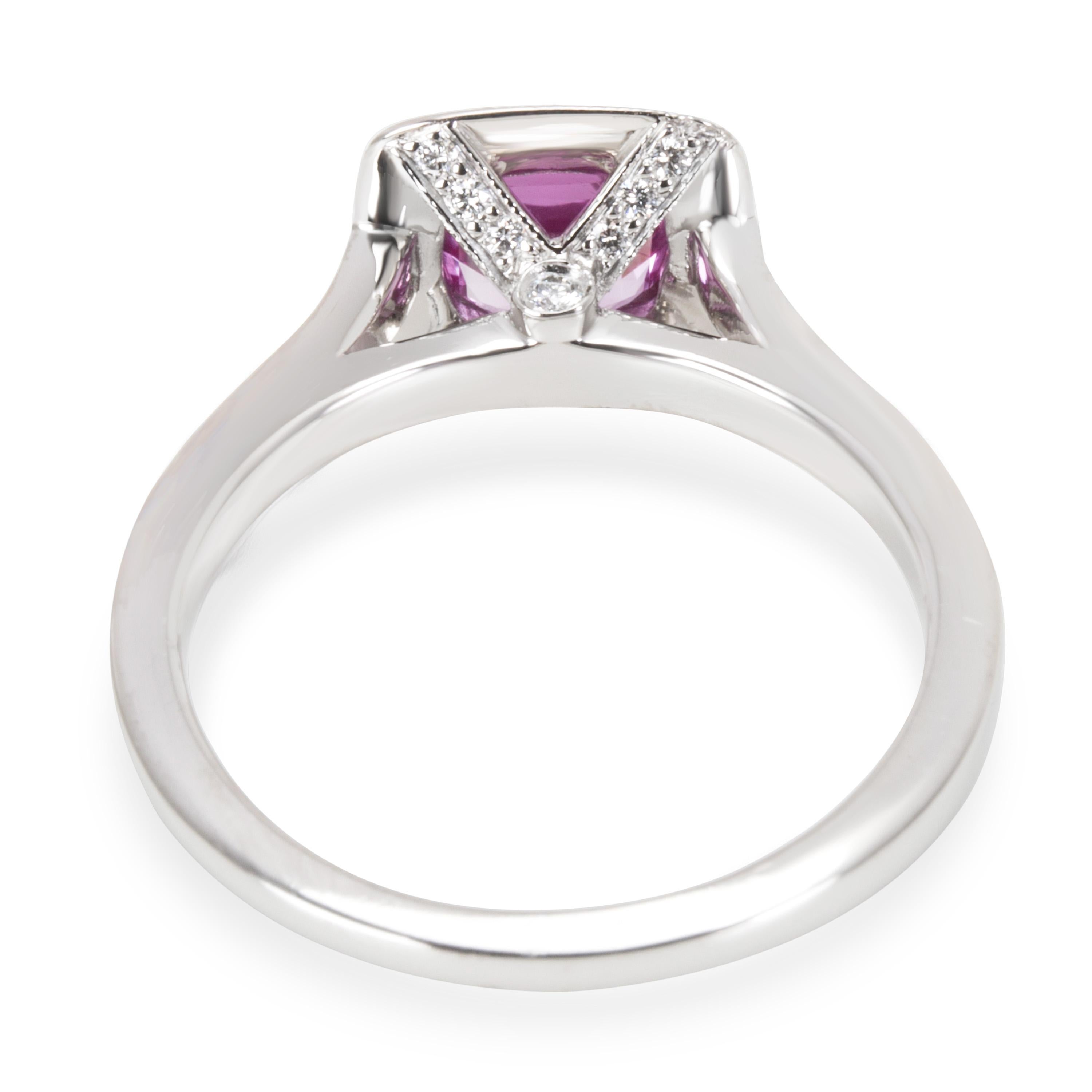 Tiffany & Co. Legacy Pink Sapphire & Diamond Ring in Platinum

PRIMARY DETAILS
SKU: 097959
Listing Title: Tiffany & Co. Legacy Pink Sapphire & Diamond Ring in Platinum
Condition Description: Retail price 14,500 USD. In excellent condition and