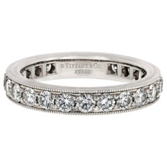 Tiffany & Co. Anillo Legacy de Platino con Diamante Redondo de 1,50 ctw