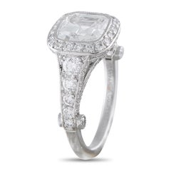 Tiffany & Co. Legacy Platinum 2.56ct Diamond Ring TI07-072726