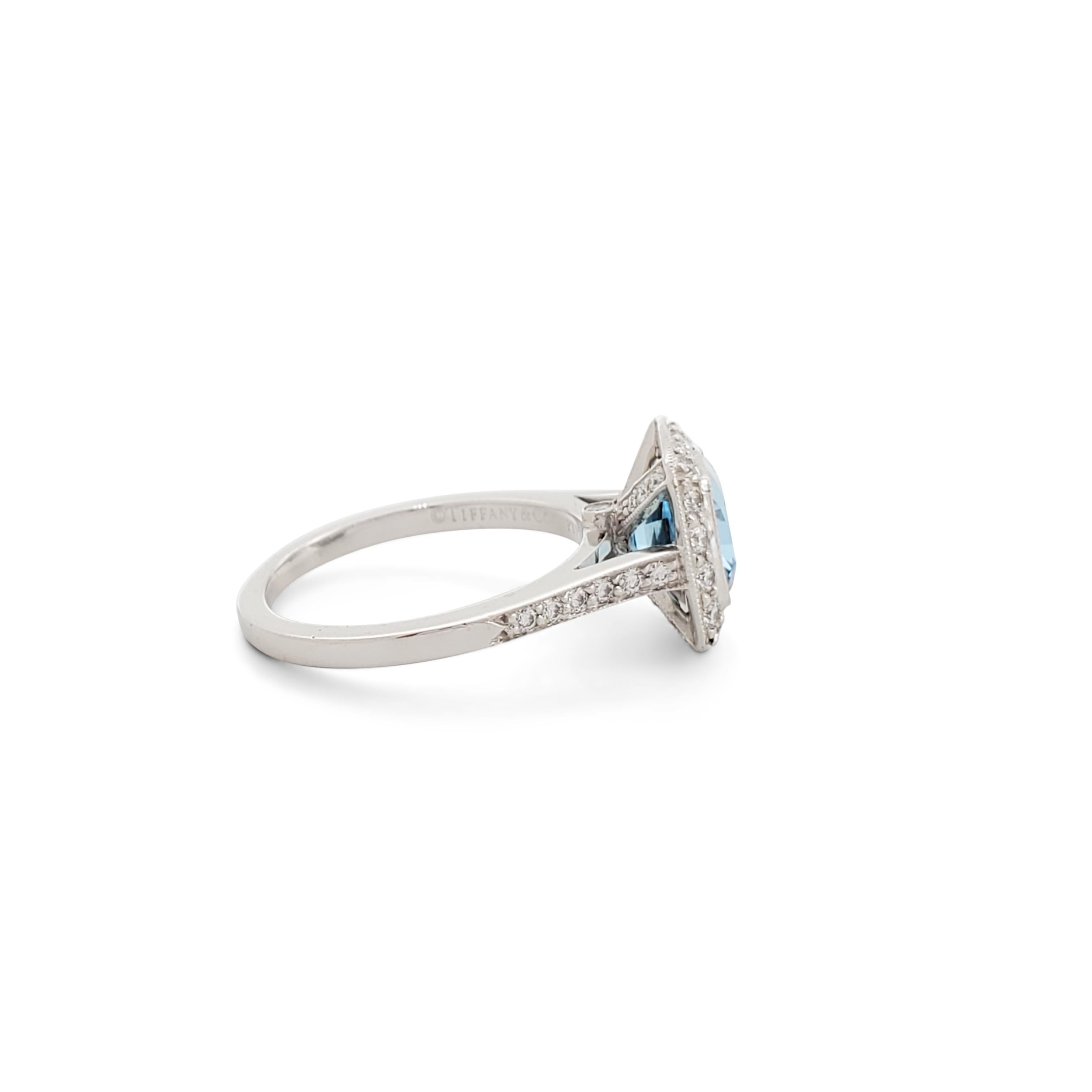 tiffany legacy aquamarine ring