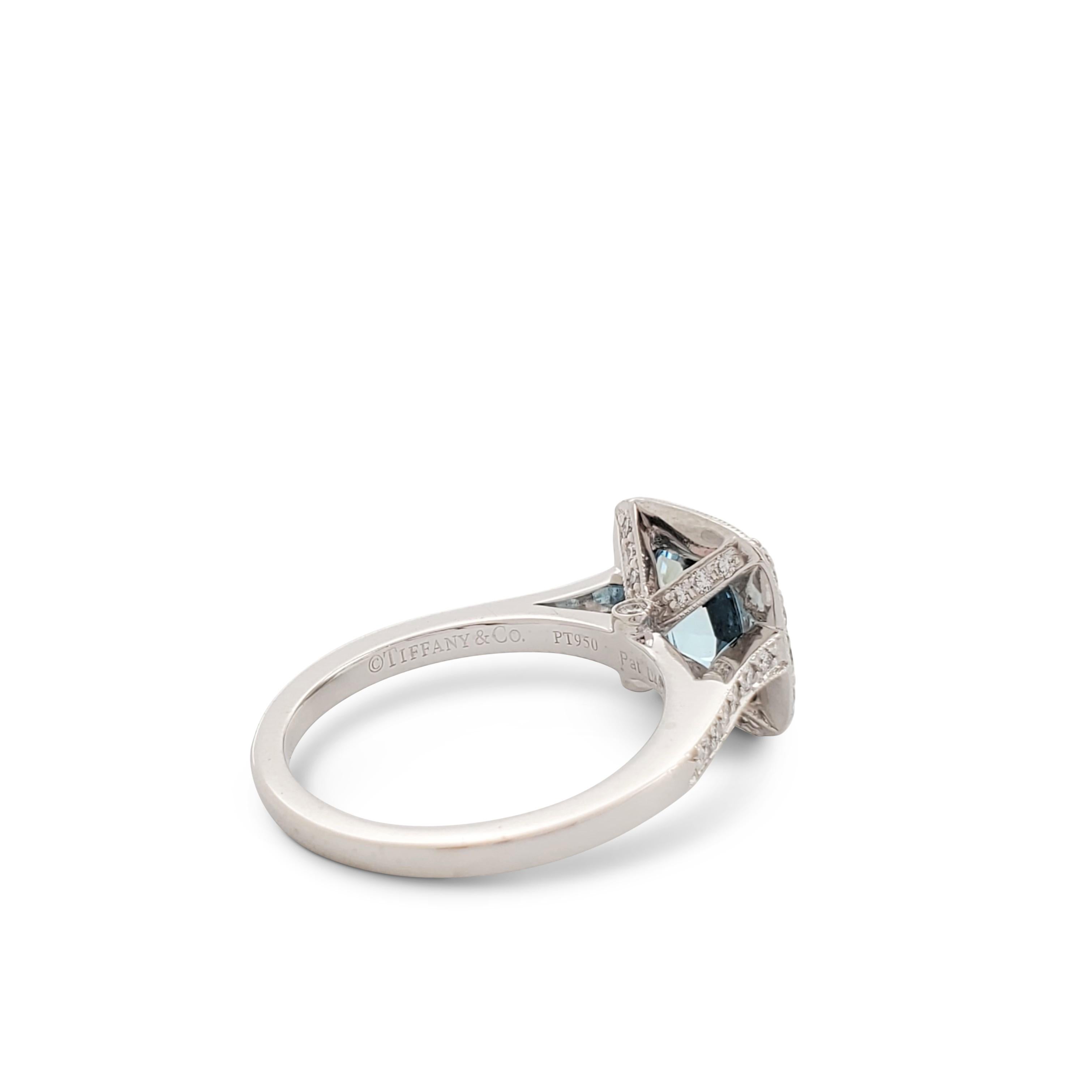 tiffany aquamarine ring