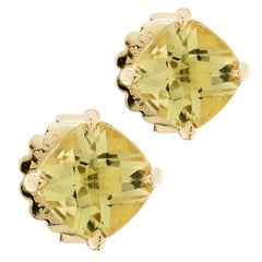 Tiffany & Co. Lemon Quartz Sparkler Earrings