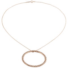 Tiffany & Co. Limited Edition Circle Pendant Necklace