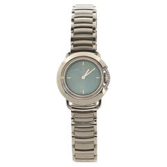 Tiffany & Co. Limited Edition T Round Quartz Watch Stainless Steel with Diamond 