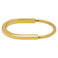 Used Tiffany & Co. Lock Bangle in Yellow Gold 70185636