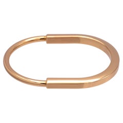 Tiffany & Co. Lock Bracelet in 18K Rose Gold X-Large