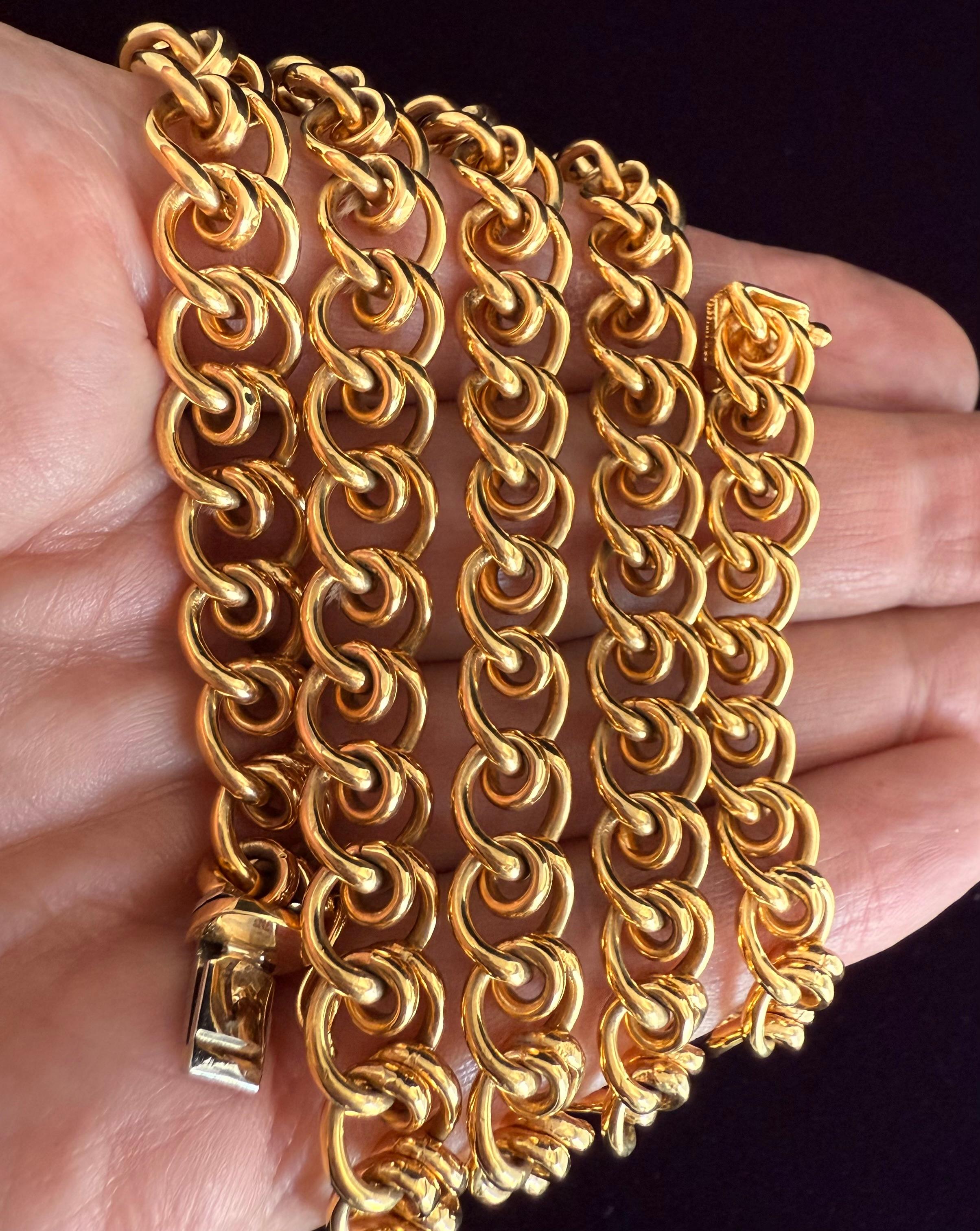 Tiffany & Co Long Chain 100g In Good Condition In Beverly Hills, CA