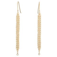 Tiffany & Co. Orecchini a goccia a maglia lunga con diamante Elsa Peretti for Tiffany & Co.