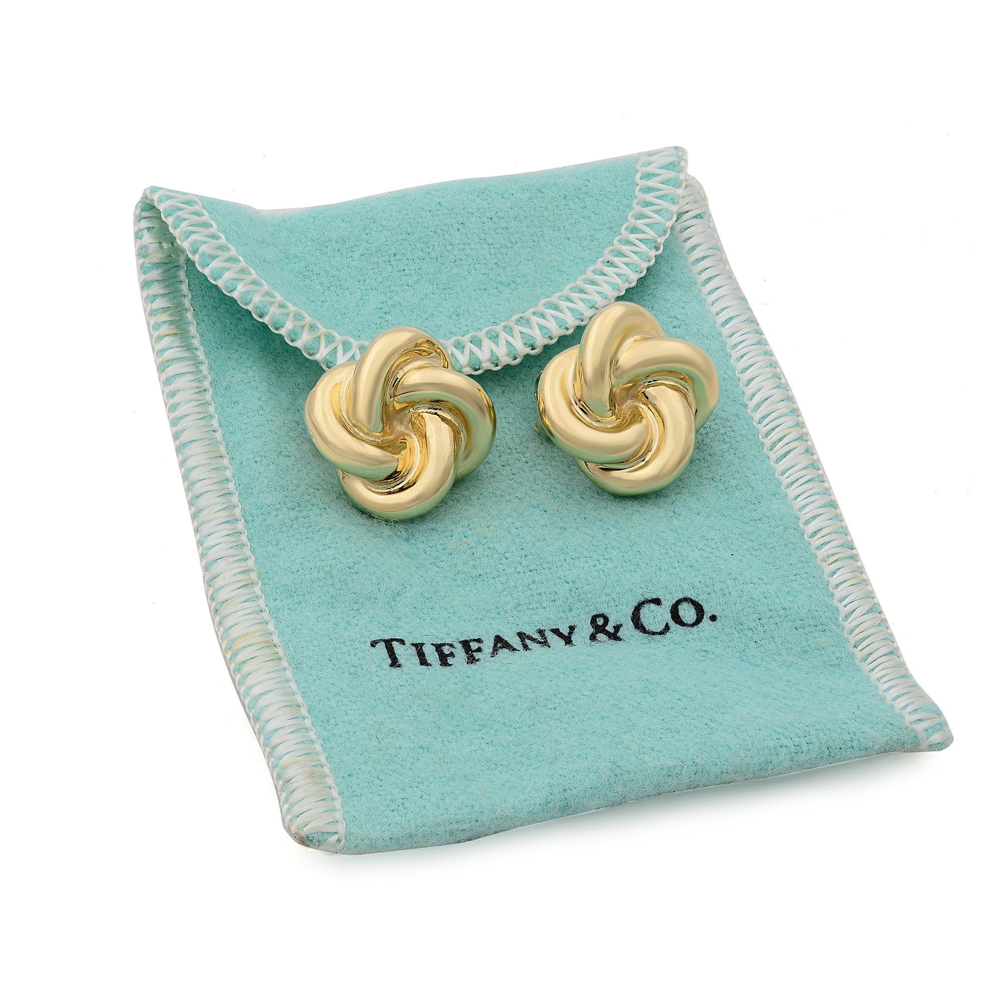 love knot earrings tiffany