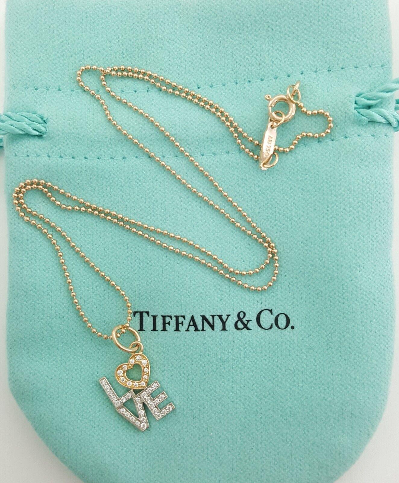 love necklace tiffany