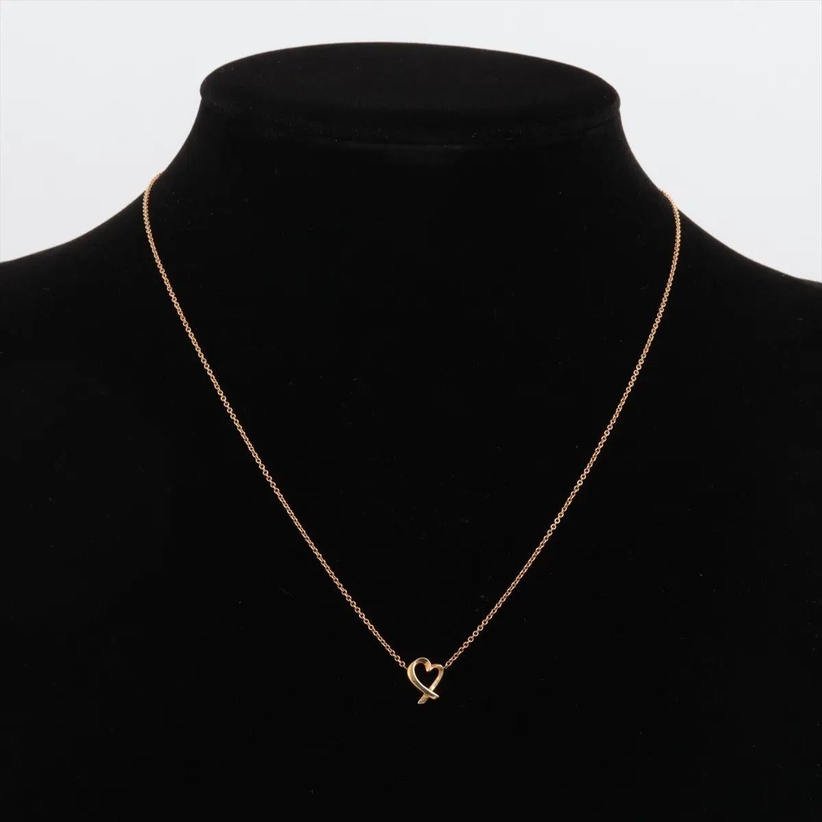Tiffany & Co. Loving Heart Pendant Necklace For Sale 3