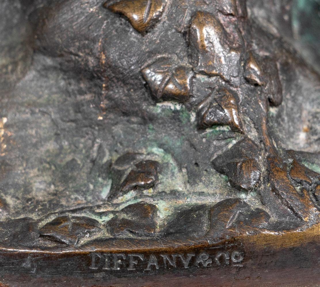 Italiano Tiffany & Co. Luca Madrassi Coppia Giovane Bronzo in vendita