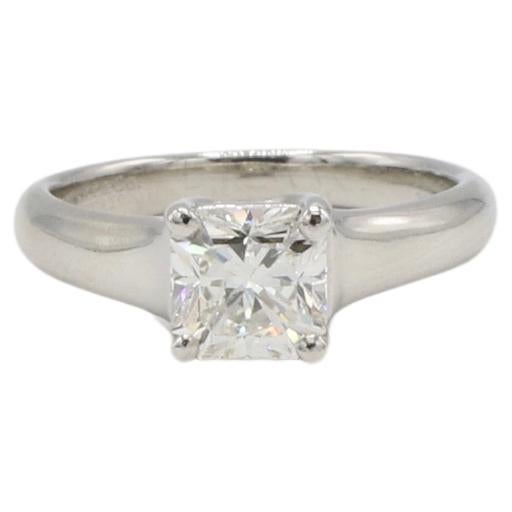 Tiffany & Co. LUCIDA 1.05 Carat I VVS1  Natural Diamond Engagement Ring 
Metal: Platinum
Weight: 5.27 grams
GIA report number: 2235446265
Diamond: 1.05 Carat I VVS1 natural LUCIDA cut diamond
Size: 4.75 (US)
Signed: ©1999 Tiffany & Co. LUCIDA® PT950