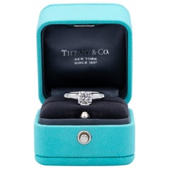 Tiffany & Co. Lucida Diamant Verlobungsring 1::51 Ct E VS2 in Platin