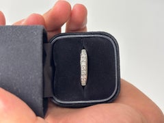 Tiffany & Co. Lucida 1.65 CTW Half-Circle Diamond Platinum Band Ring